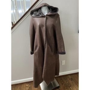 New With Tags Ettore New York Reversible Shearling Jacket Size 38